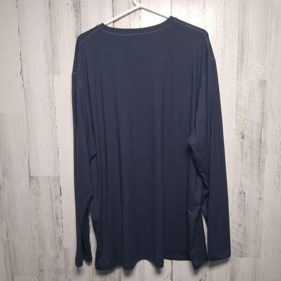 Hang Ten Men's XXL Blue Long Sleeve Tee UPF 50+ - Picture 3 of 5